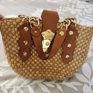MICHAEL KORS WICKER BAG